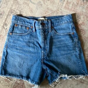 Madewell Jean shorts